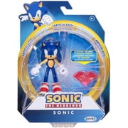 Jakks Pacific Sonic The Hedgehog Modern Sonic with Red Chaos Emerald Action Figure